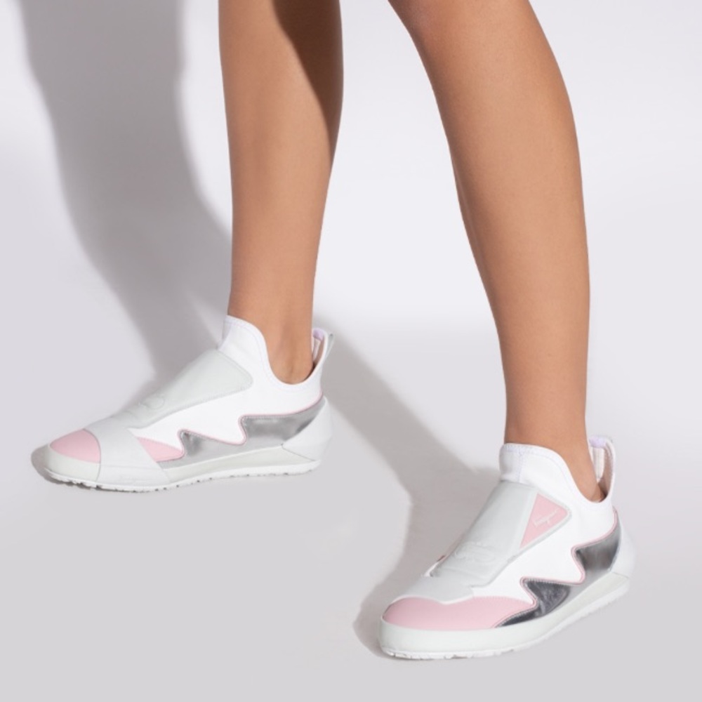 Salvatore Ferragamo "NILE" Multi-Color Slip On Fashion Sneakers Shoes